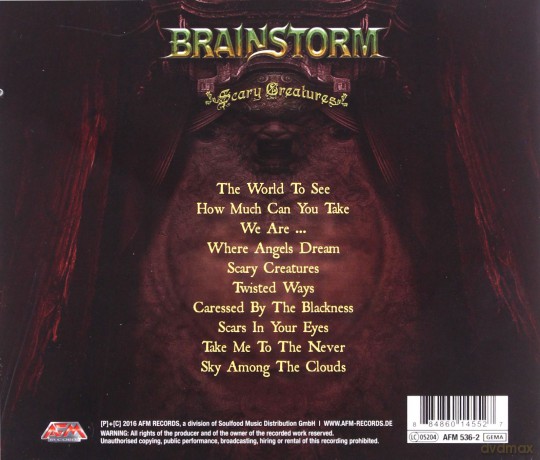 Brainstorm: Scary Creatures [CD]