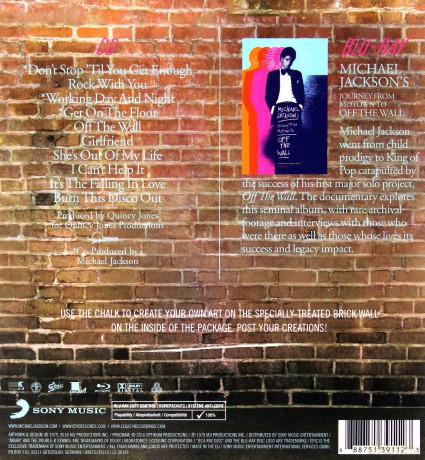 Michael Jackson: Off The Wall [Blu-Ray]+[CD]