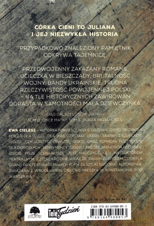 Córka cieni. Siedem szmacianych dat - Ewa Cielesz [KSIĄŻKA]