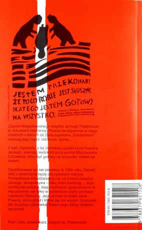 Ks Jerzy Popiełuszko. Zapiski 1980 - 1984 - Jerzy Popiełuszko [KSIĄŻKA]