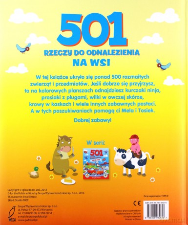 Na wsi. 501 rzeczy do odnalezienia (twarda) [KSIĄŻKA]