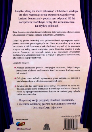 Podręcznik kart lenormand. Kurs dokładnego i praktycznego przepowiadania przyszłości - Rana George [KSIĄŻKA]