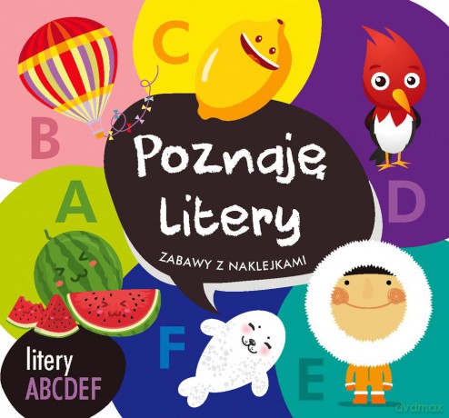 Poznaję litery a-f [KSIĄŻKA]
