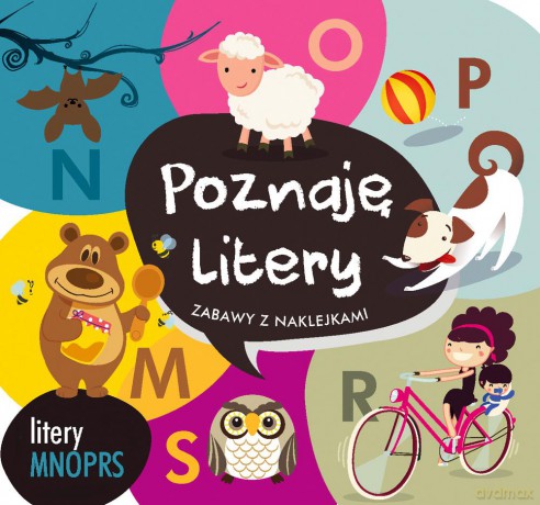 Poznaję litery m-s [KSIĄŻKA]
