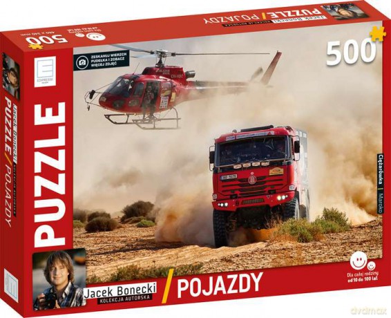 500 el. pojazdy ciężarówka kolekcja jacka boneckiego [PUZZLE]