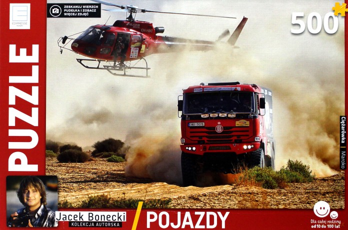 500 el. pojazdy ciężarówka kolekcja jacka boneckiego [PUZZLE]