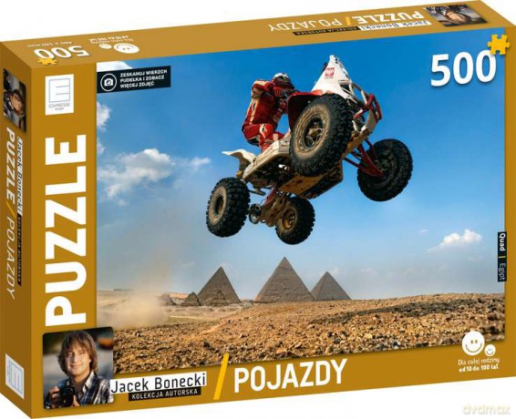 500 el. pojazdy quad kolekcja jacka boneckiego [PUZZLE]