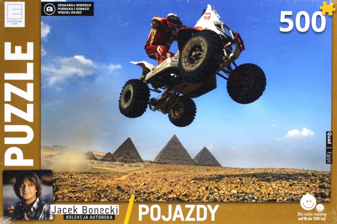 500 el. pojazdy quad kolekcja jacka boneckiego [PUZZLE]