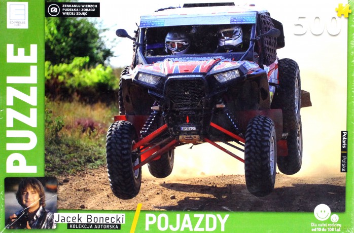 Pojazdy polaris. Kolekcja Jacka Boneckiego [PUZZLE]