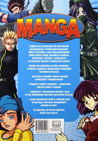 Sztuka rysunku. Manga - Ben Krefta [KSIĄŻKA]