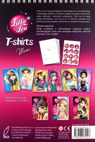 T-shirts Lilla Lou mini [KSIĄŻKA]