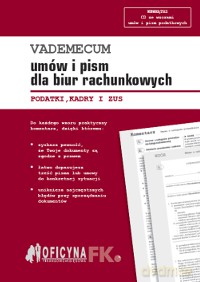 Vademecum umów i pism dla biur rachunkowych 01.01.2016 [KSIĄŻKA]