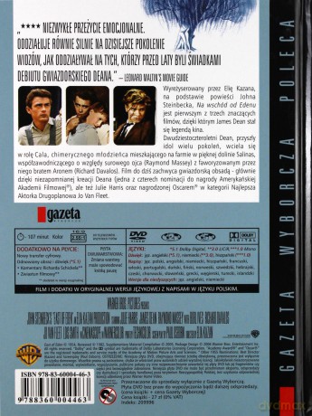 Na wschód od Edenu (Kolekcja Gazety Wyborczej 9) [DVD]