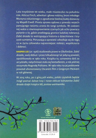 Zabić drozda - Harper Lee [KSIĄŻKA]