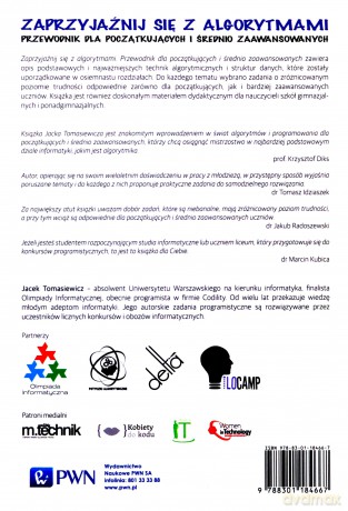 Zaprzyjaźnij się z algorytmami. Przewodnik dla początkujących i średniozaawansowanych - Jacek Tomasiewicz [KSIĄŻKA]