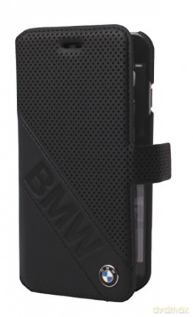 BMW Slanted Logo pokrowiec na iPhone 6/6S czarny