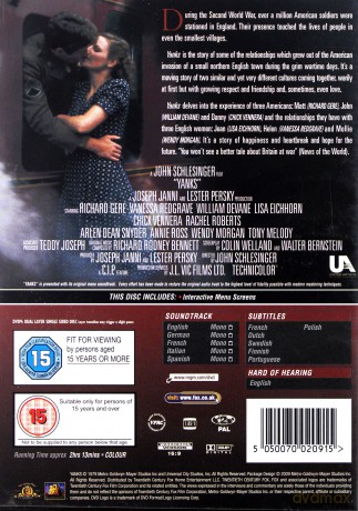 Yanks (Jankesi) [DVD]