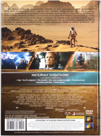 Marsjanin (booklet) [DVD]