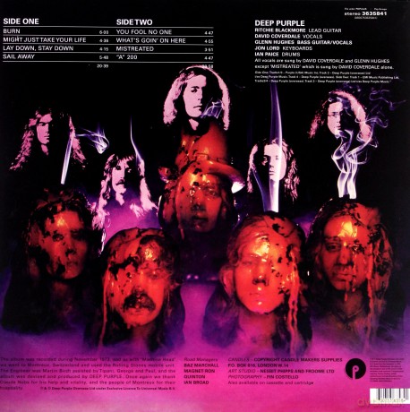 Deep Purple: Burn [Winyl]