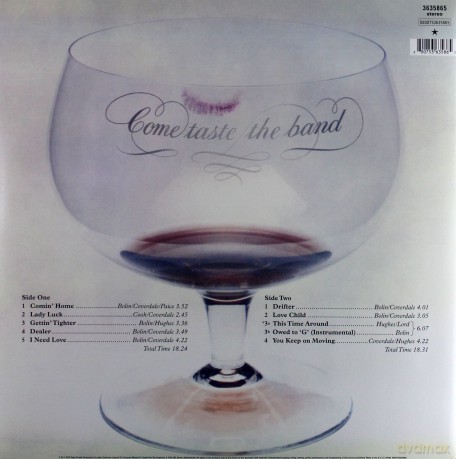 Deep Purple: Come Taste The Band [Winyl]