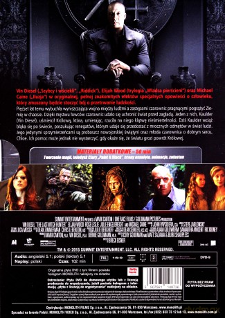 Łowca Czarownic [DVD]
