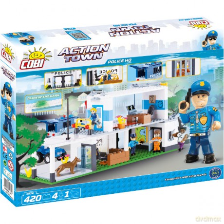 COBI Action Town Policja 420 el. [KLOCKI]