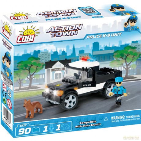 COBI Action Town Policja 90 el. [KLOCKI]