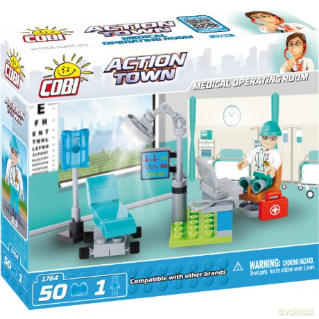 COBI Action Town Sala operacyjna 50 el. [KLOCKI]