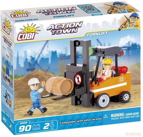 COBI Action Town Wózek widłowy [KLOCKI]