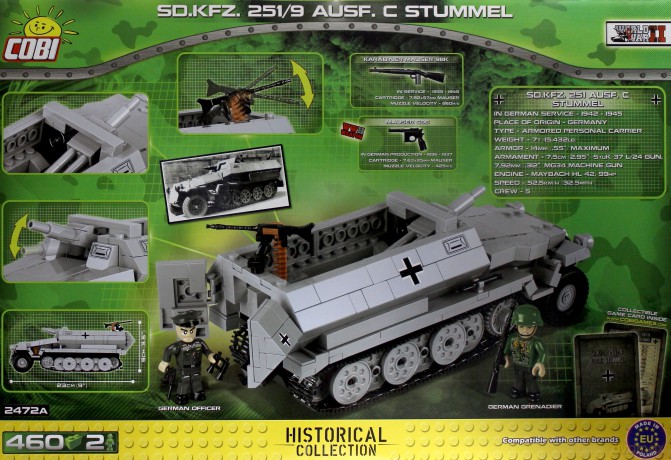 COBI Armia SD.KFZ 251 Ausf. C [KLOCKI]