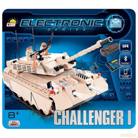 COBI Electronic Czołg Challanger I [KLOCKI]