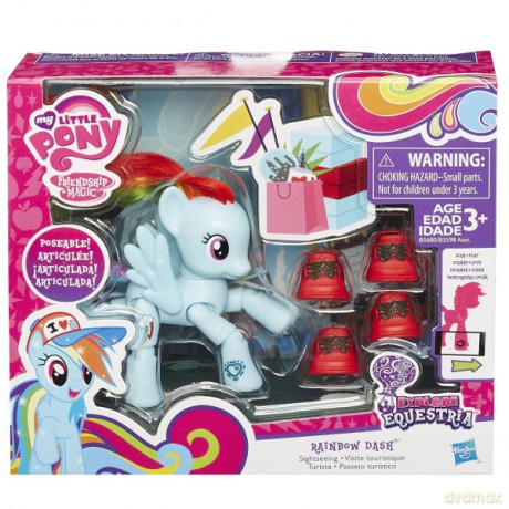 HASBRO My Little Pony Poseable Pony, Rainbow Dash [FIGURKA]