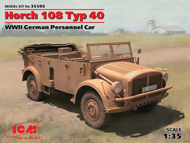 ICM Horch 108 Typ 40 WWII German Personn