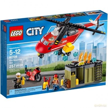 LEGO City Helikopter strażacki (60108) [KLOCKI]