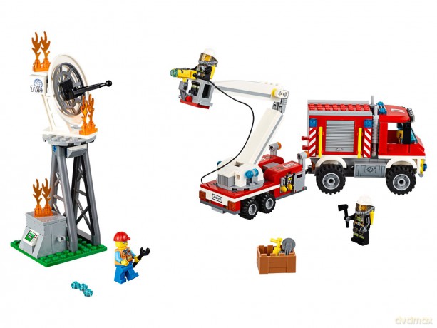 LEGO City Strażacki wóz techniczny (60111) [KLOCKI]