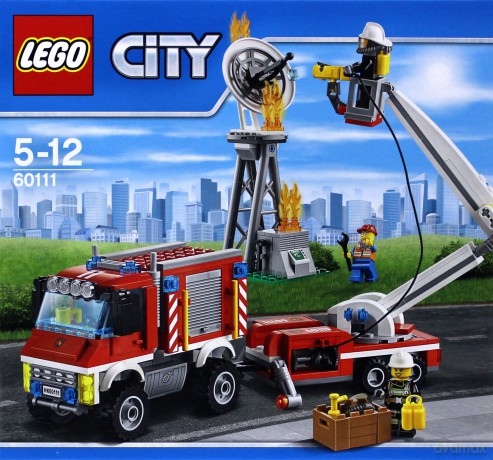 LEGO City Strażacki wóz techniczny (60111) [KLOCKI]