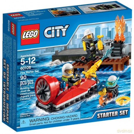 LEGO City Strażacy zestaw startowy (60106) [KLOCKI]