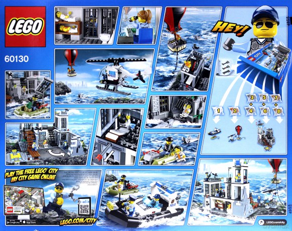 LEGO City Więzienna Wyspa (60130) [KLOCKI]