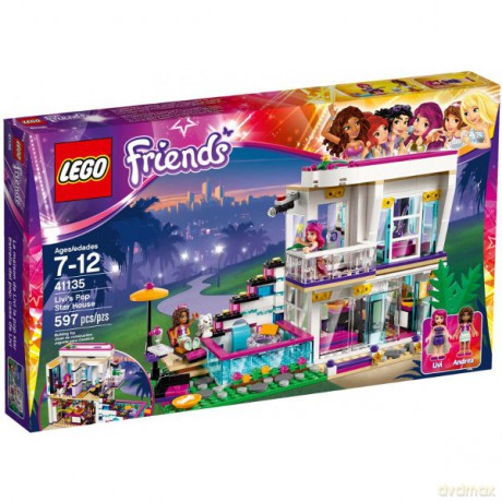 LEGO Friends Dom gwiazdy pop Livi (41135) [KLOCKI]