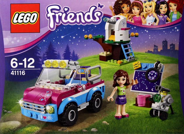 LEGO Friends Wóz badawczy Olivii (41116) [KLOCKI]
