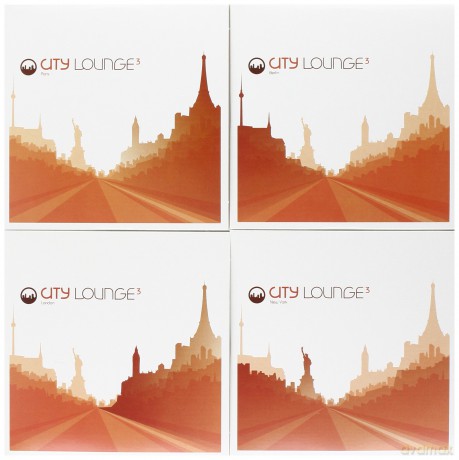 Various Artists: City Lounge 3-Paris/Berlin/London/New York [4CD]