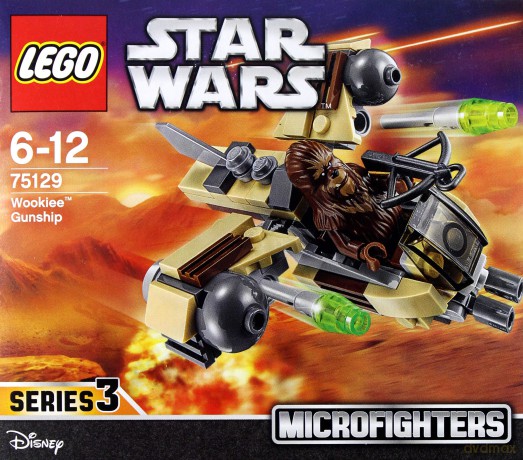 LEGO Gwiezdne Wojny Okręt bojowy Wookiee (75129) [KLOCKI]