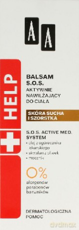 AA HELP Balsam S.O.S. do ciała aktywnie nawilżający 300ml