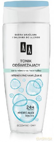 AA Hydro Algi Błękitne Tonik odświeżający 200ml