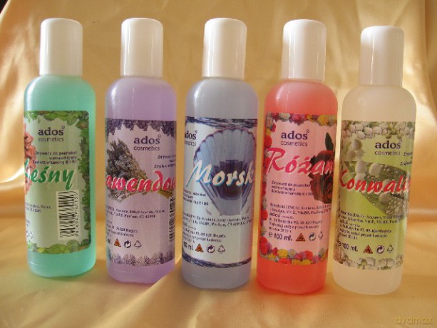 ADOS Zestaw Zmywacz z acetonem 100ml/15szt/