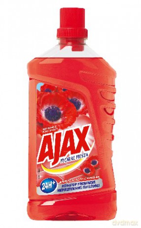 Ajax Płyn uniwersalny Floral Fiesta Czerwony Dzikie lub polne kwiaty 1000ml
