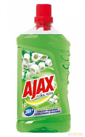 Ajax Płyn uniwersalny Floral Fiesta Zielony Wiosenny bukiet Konwalie 1000ml