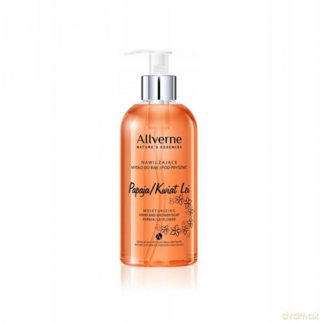 Allverne Nature's Essences Mydło do rąk i pod prysznic Papaja-Kwiat Lei 300ml
