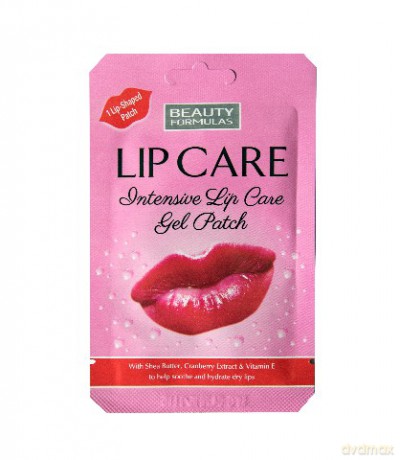 Beauty Formulas Lip Care Żelowy płatek-maska na usta 1szt