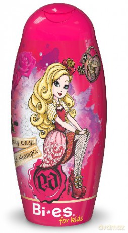 Bi-es Disney Żel pod prysznic 2w1 dla dzieci Ever After High Apple White 250ml